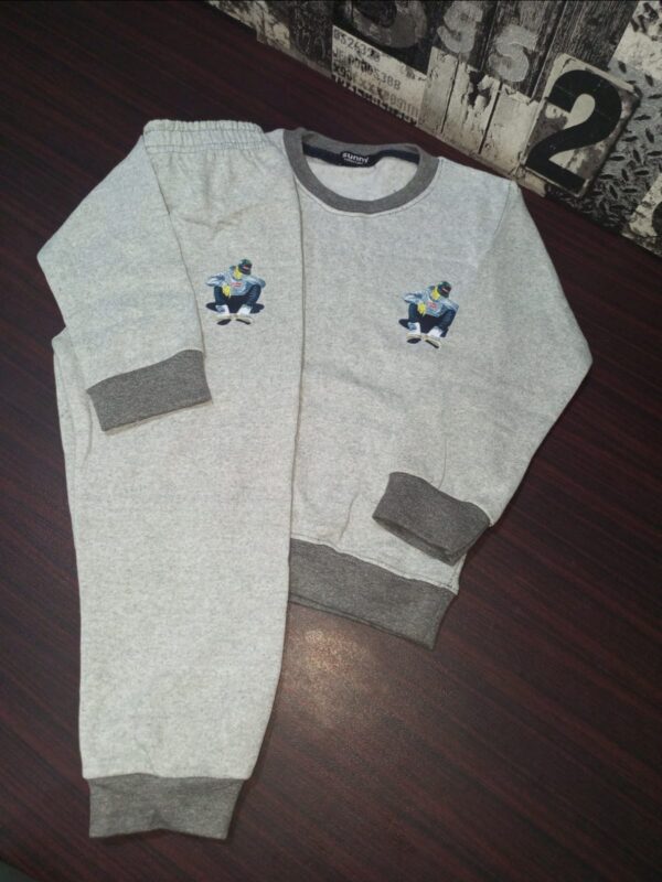 Grey Kids Tracksuit